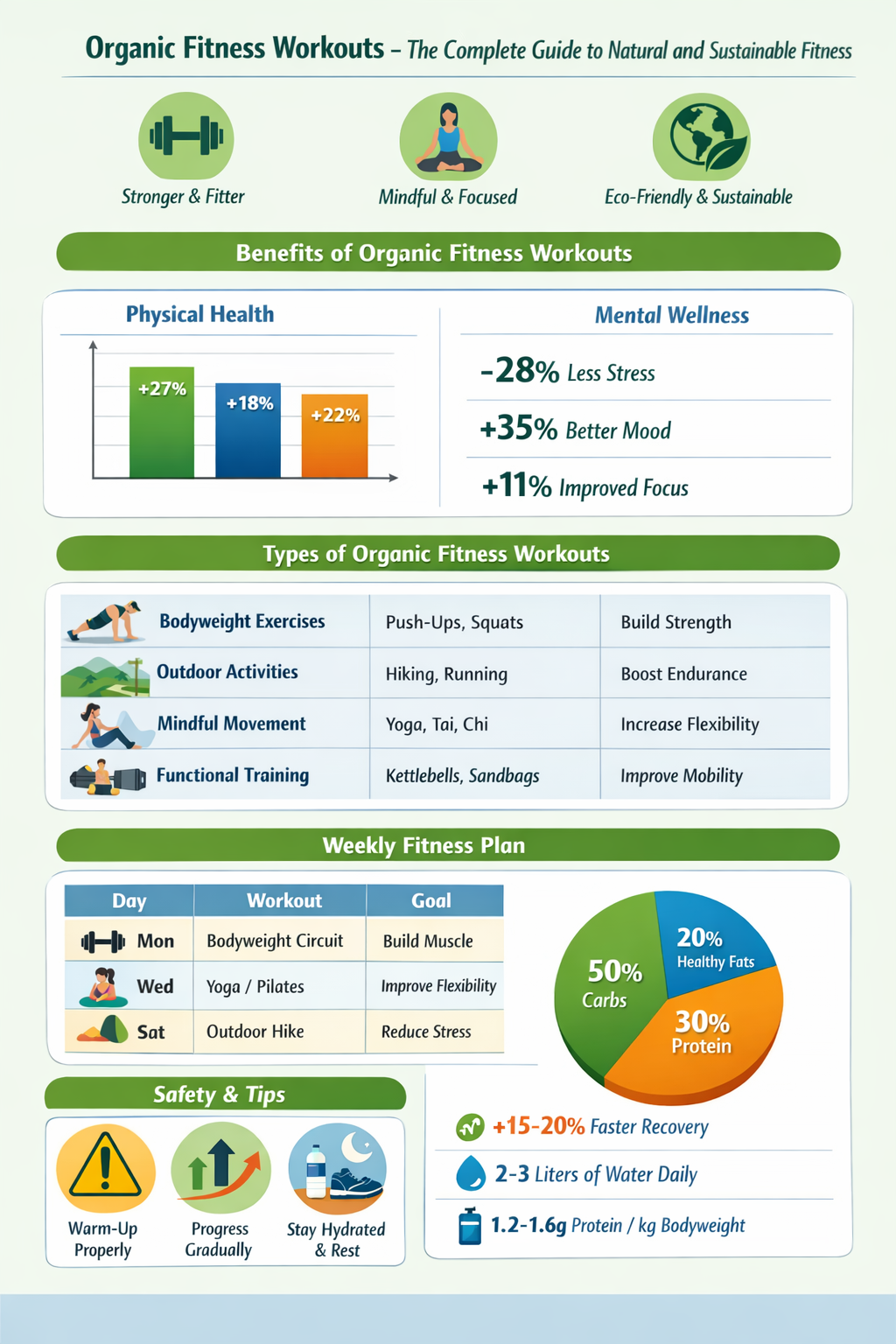 Organic Fitness Workouts